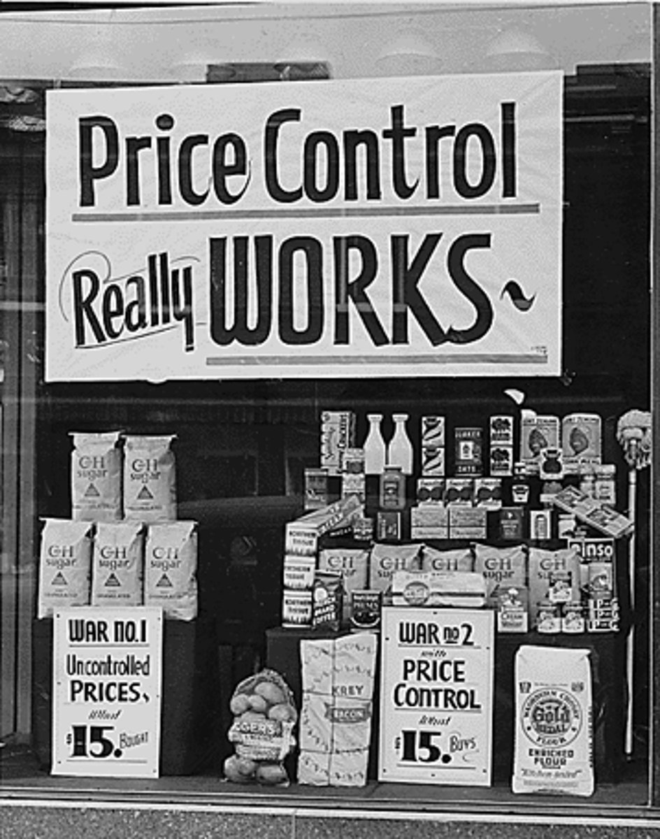 <p>This World War II federal agency regulated most aspects of civilian lives by freezing prices, wages, and rents and rationing commodities in order to control inflation. (p. 532)</p>