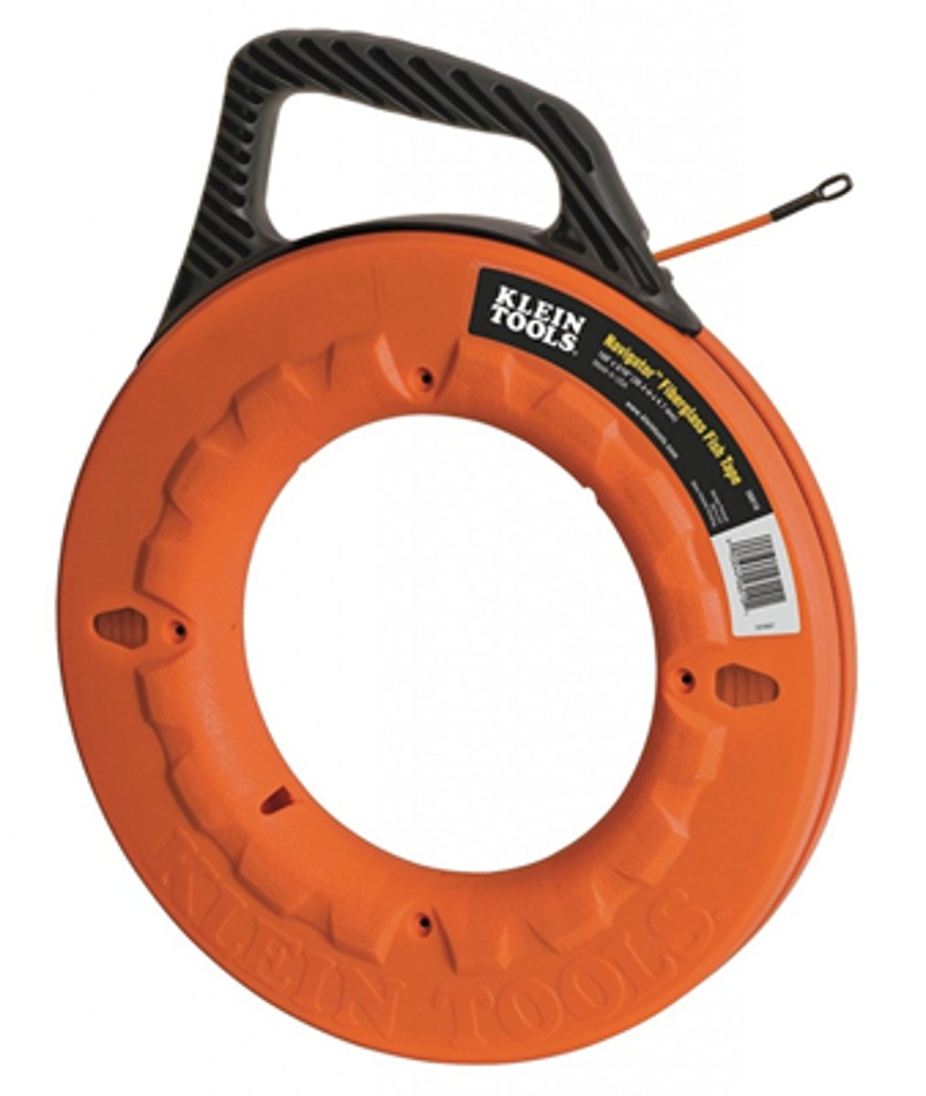 <p>Fish tapes come in 25, 50 and 100 foot lengths.</p>