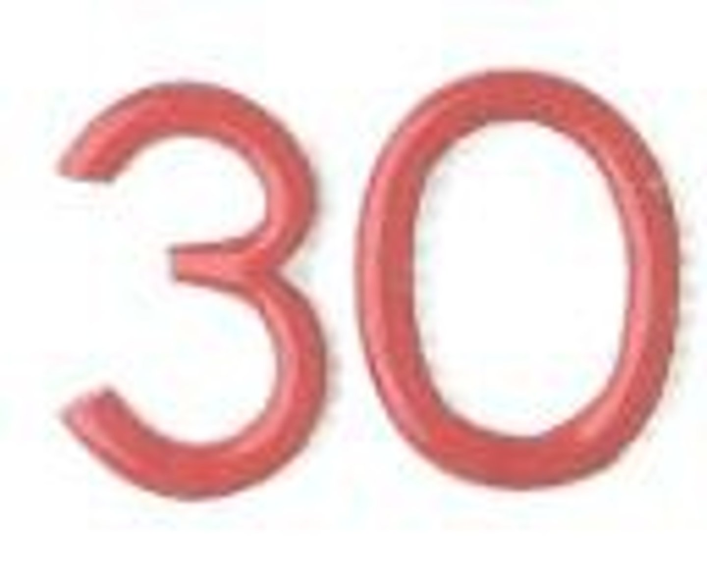 <p>Thirty</p>