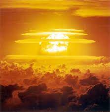 <p>The code name for the first successful test of a hydrogen bomb by the United States at Bikini Atoll in the Pacific. The test resulted in an unexpectedly powerful explosion, yielding a much higher level of destruction than anticipated and causing widespread fallout.</p>