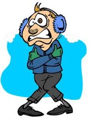 It's cold