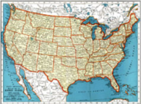<p>what kind of map is this?</p>
