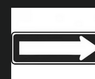 \
One-way sign