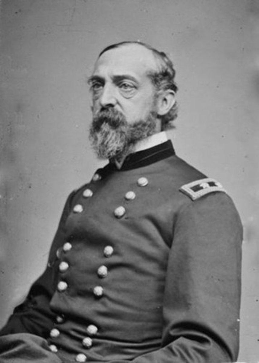 <p>General who commanded the Union forces at the Battle of Gettysburg in 1863</p>