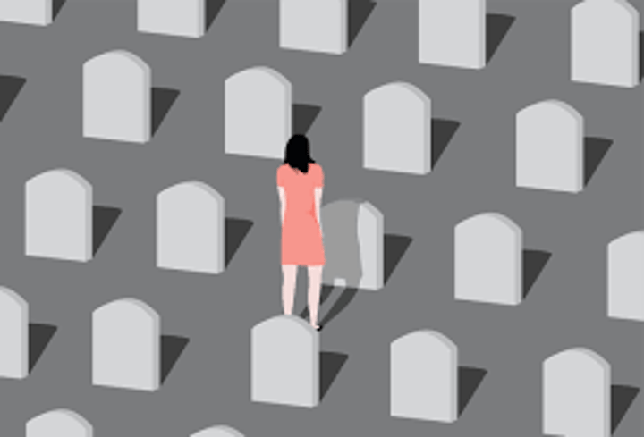 <p>Previously known as complicated grief; lasts >6 months and can be so significant, it affects the client's ability to function. unable to accept the death of a loved one.</p>