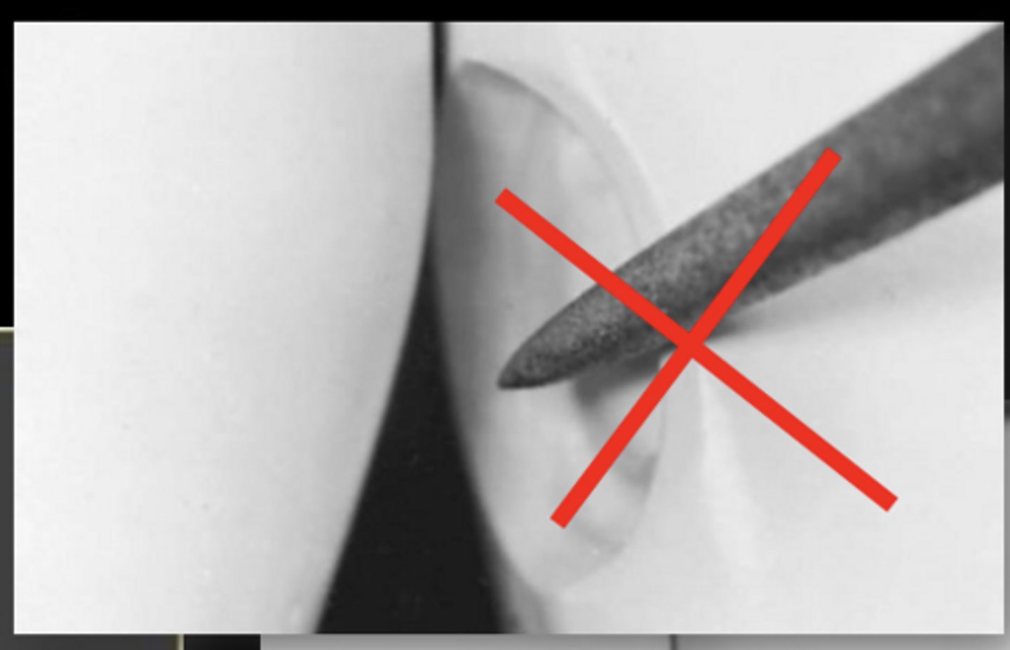 <p>NO bevels</p>