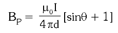 <p>d = distance from wire</p>