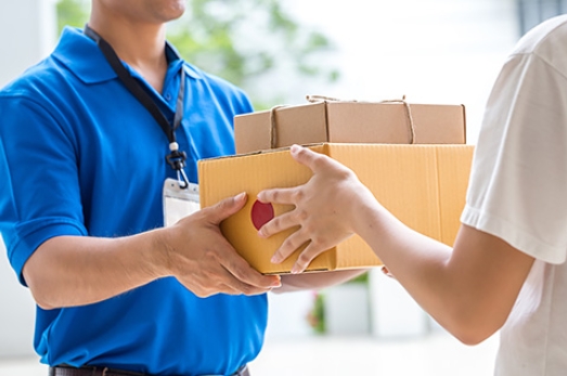 <p>If you don’t have to pay for a thing delivered to your flat, the <strong>delivery</strong> is free.</p><p><span>|dɪˈlɪv(ə)rɪ|</span></p><p>Доставка</p>