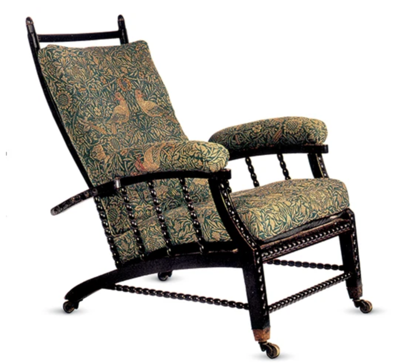 <p>Designer by Philip Webb and William Morris </p>