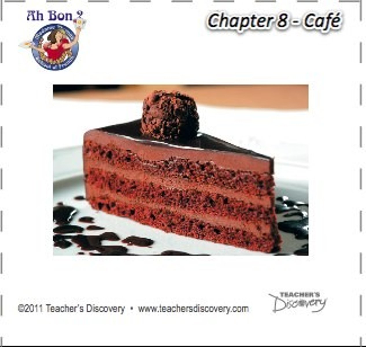 <p>a chocolate cake</p>