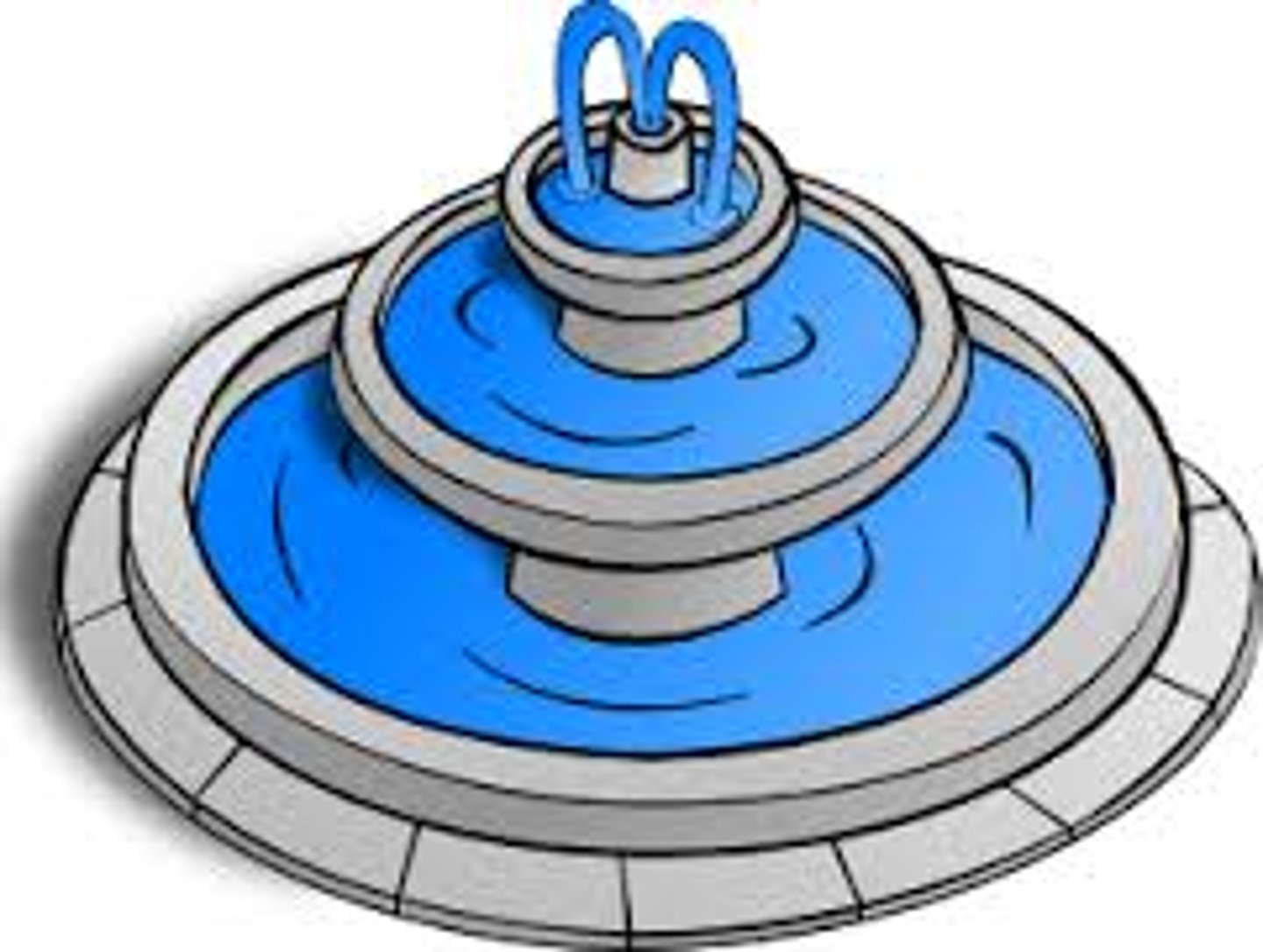 <p>a fountain</p>