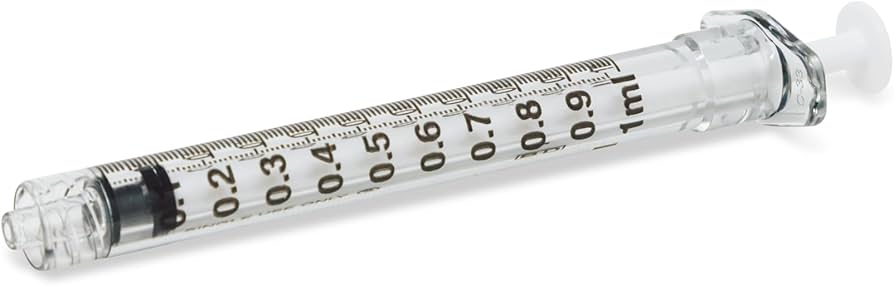 <p>has a threaded tip to hold the hub of the needle securely; not great when you need to use multiple needles/syringes</p>