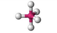 <p>What molecular geometry is shown here?</p>