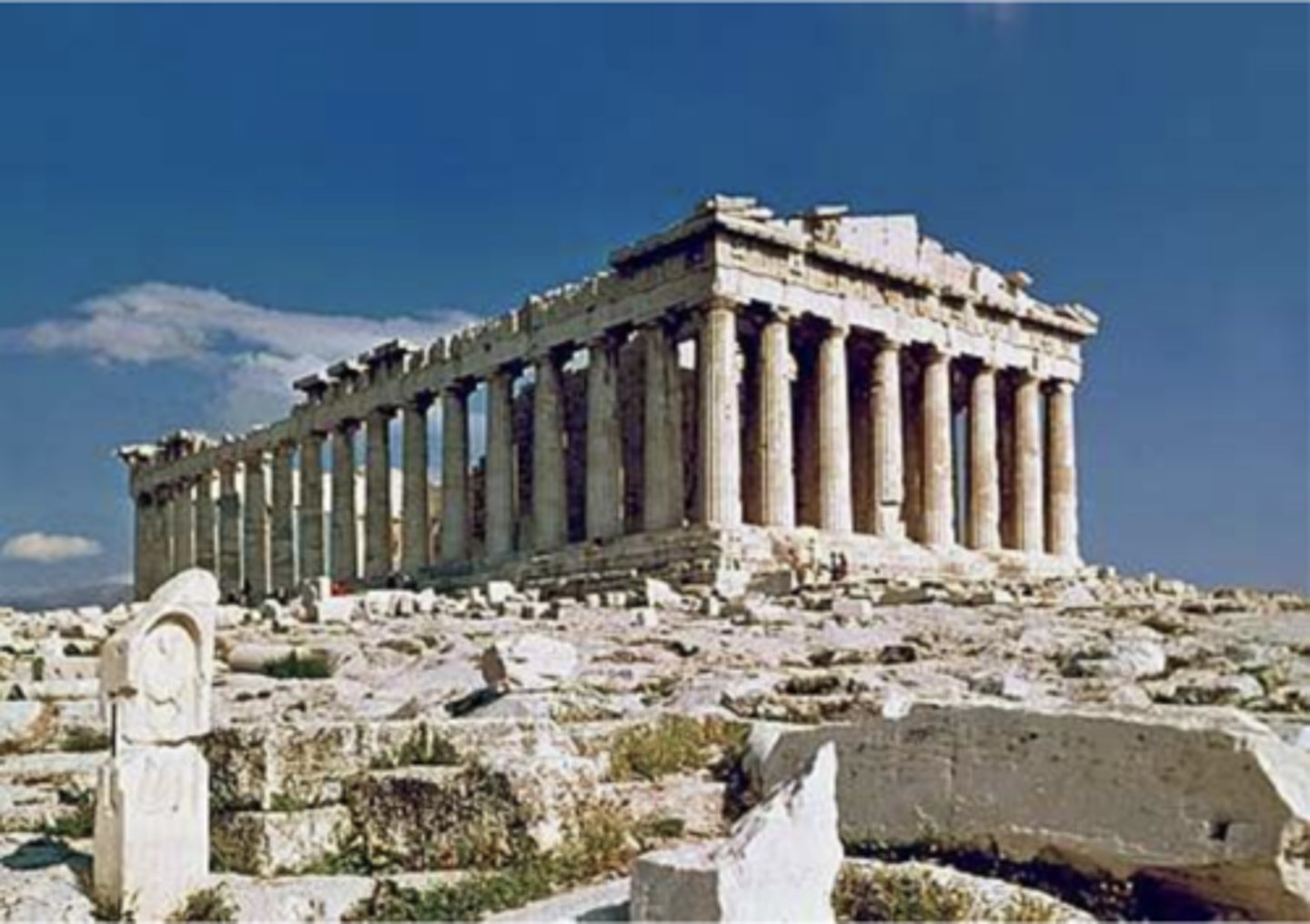 <p>Parthenon, 432 BC, Athens. Architect: Ictinus, Sculptor: Phidias</p>