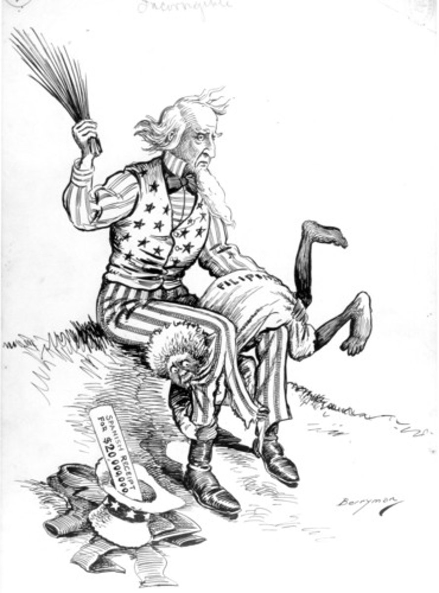 <p>armed conflict between the Philippines and the United States that was a continuation of the Philippine struggle for independence; ended with over 20,000 Filipino troops and 200,000 civilians killed; Philippines remained a US possession until 1946.</p>