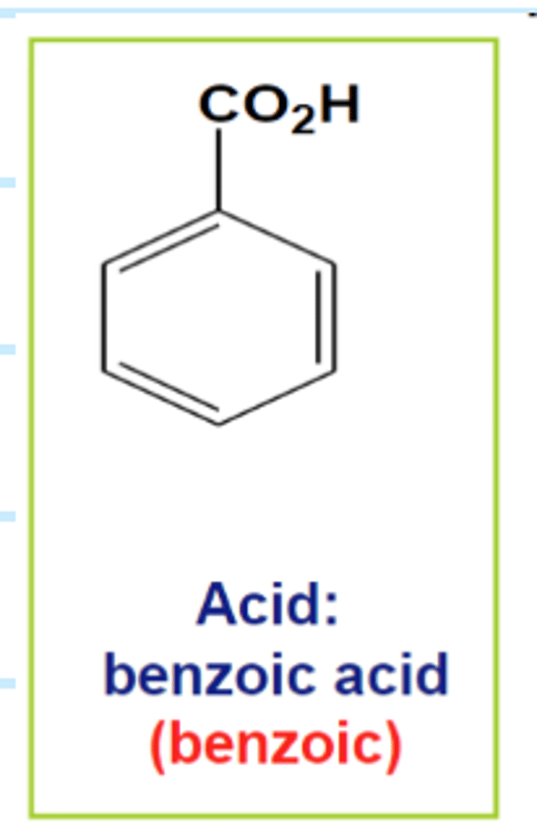 <p>benzoic acid</p>