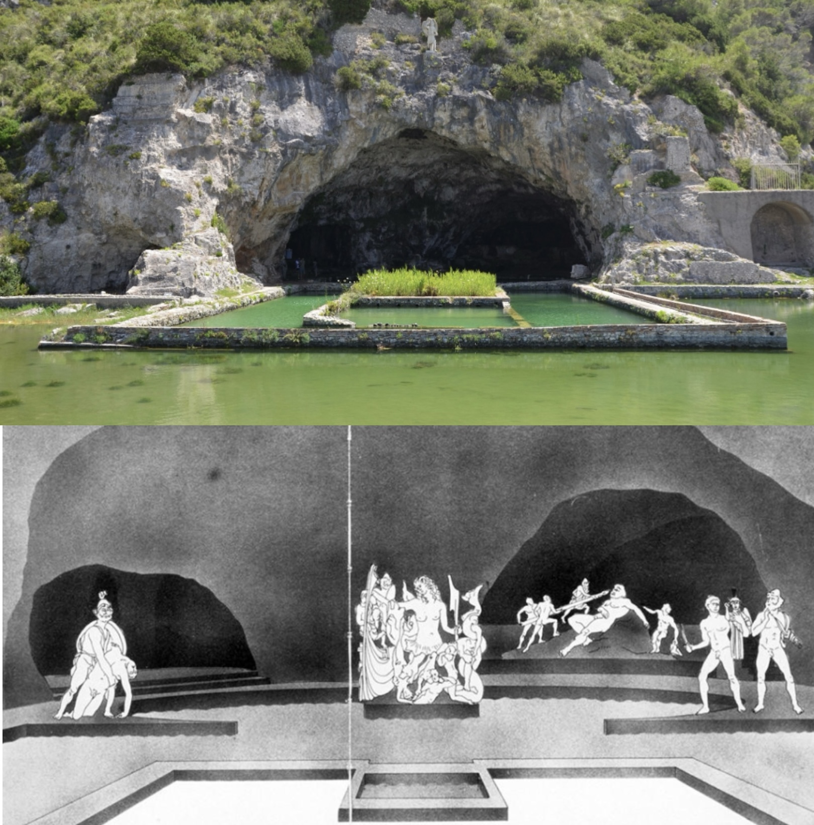 <p>Grotto at Sperlonga</p>
