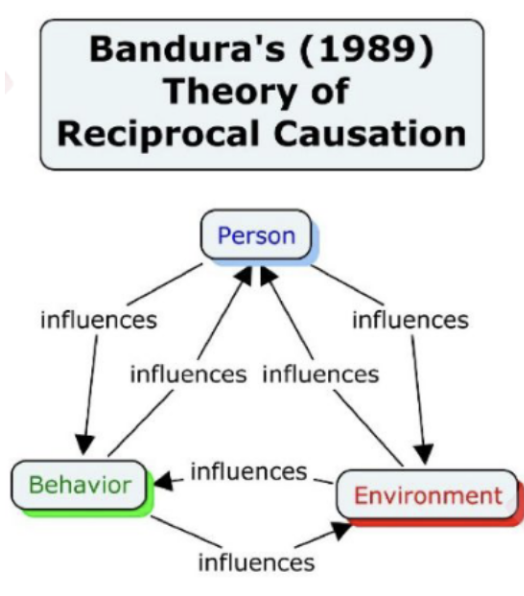 <p><span>Albert Bandura’s theory of Human Agency</span></p>