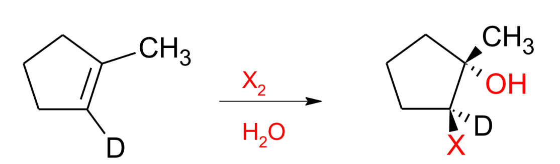 <p>Mark</p><p>Anti-stereochemistry</p>