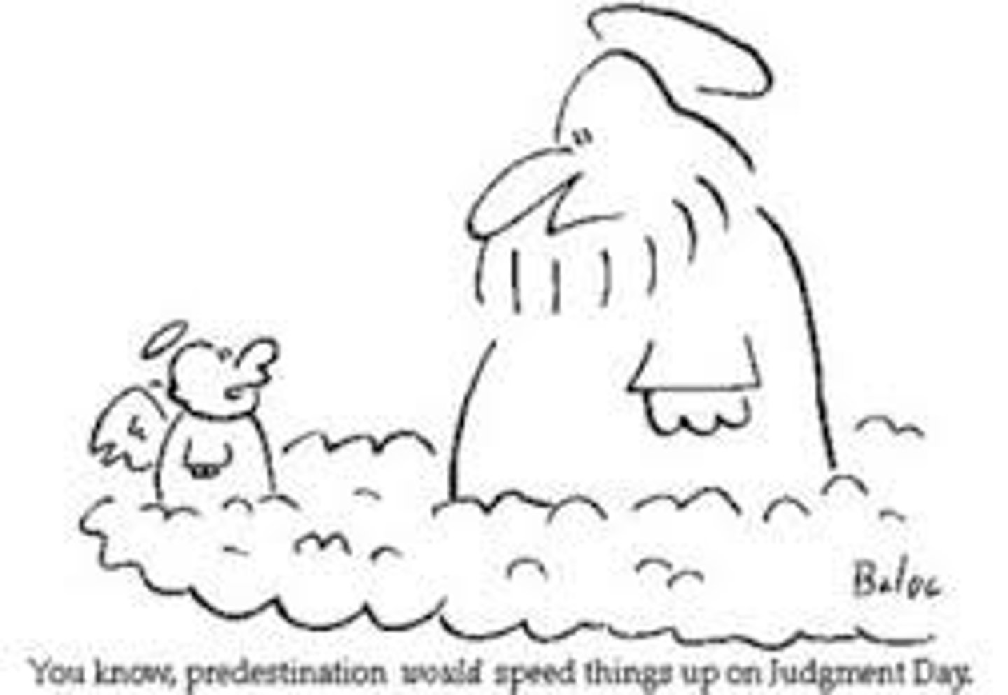 <p>Religious doctrine of predestination</p>