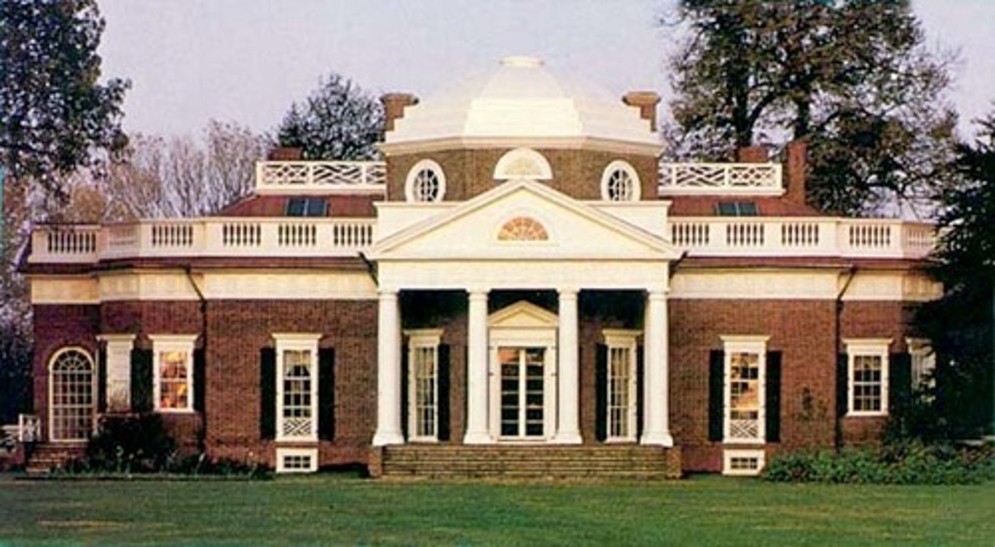 <p>Monticello.</p>
