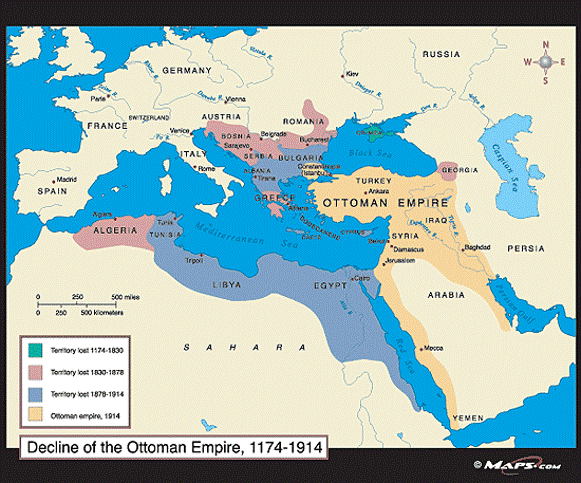 <p>Which empire is located here</p>