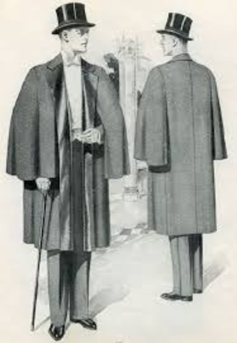 <p>a hooded cape (100, 101)</p>
