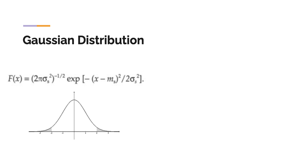 <p>Gaussian distribution</p>