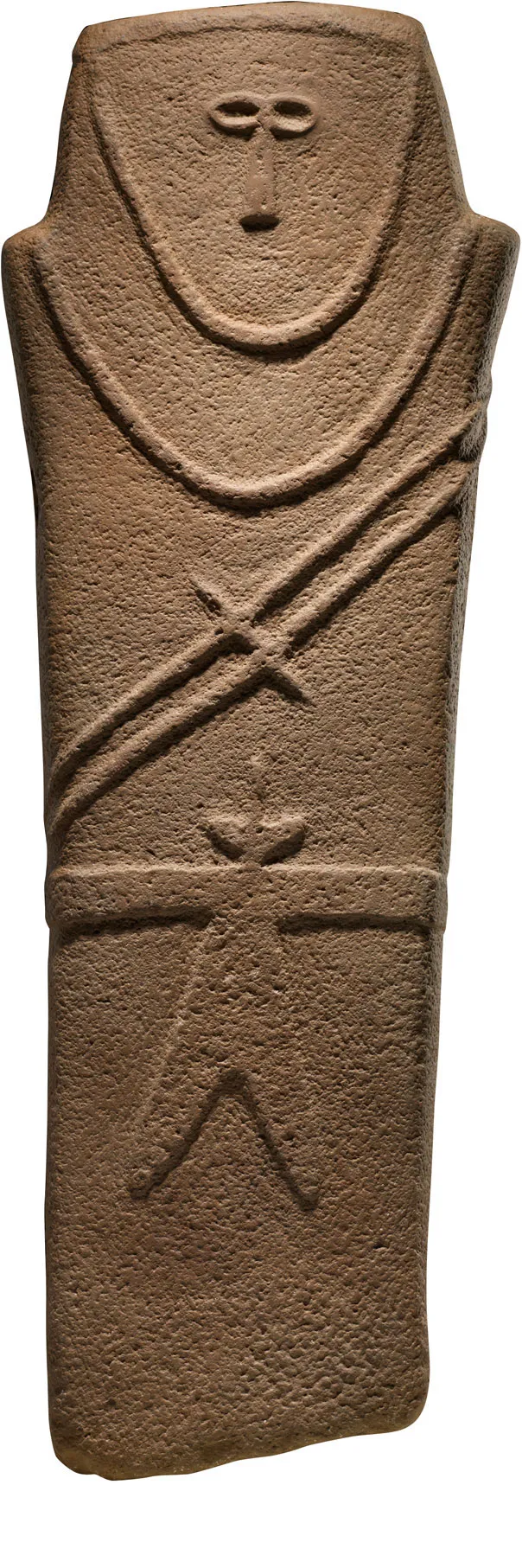 <ul><li><p>arabian peninsula </p></li><li><p>fourth millennium B.C.E. sandstone</p></li></ul><p></p>