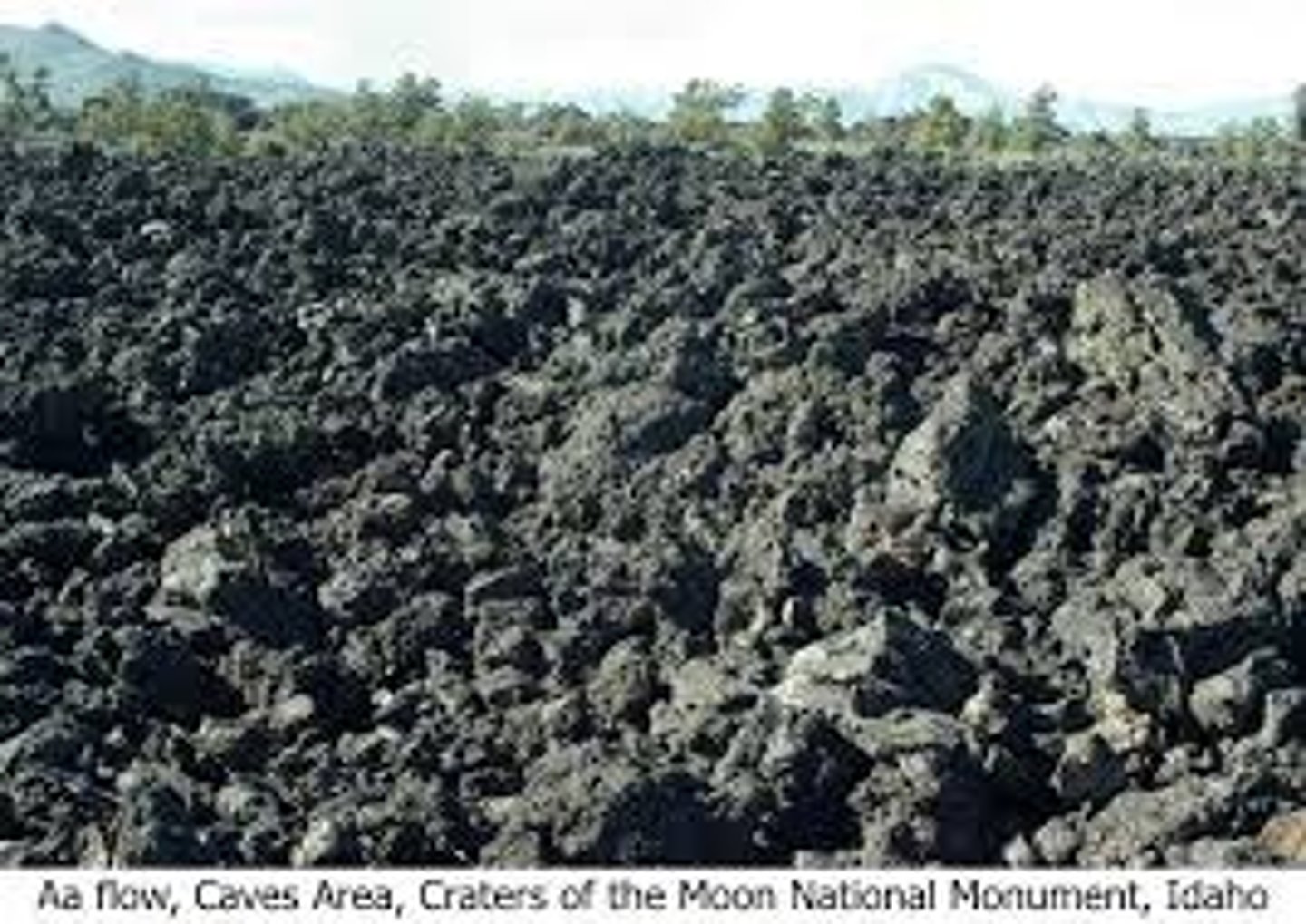 <p>basaltic lava having a rough surface</p>