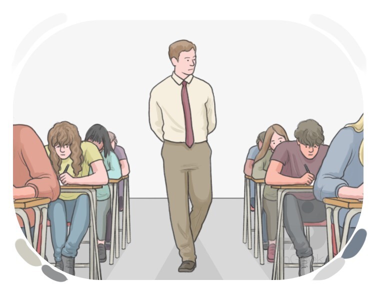 <p>To <strong>supervise</strong>, <strong>manage</strong>, or <strong>watch over</strong> a task, project, or group to make sure everything is done correctly.</p>