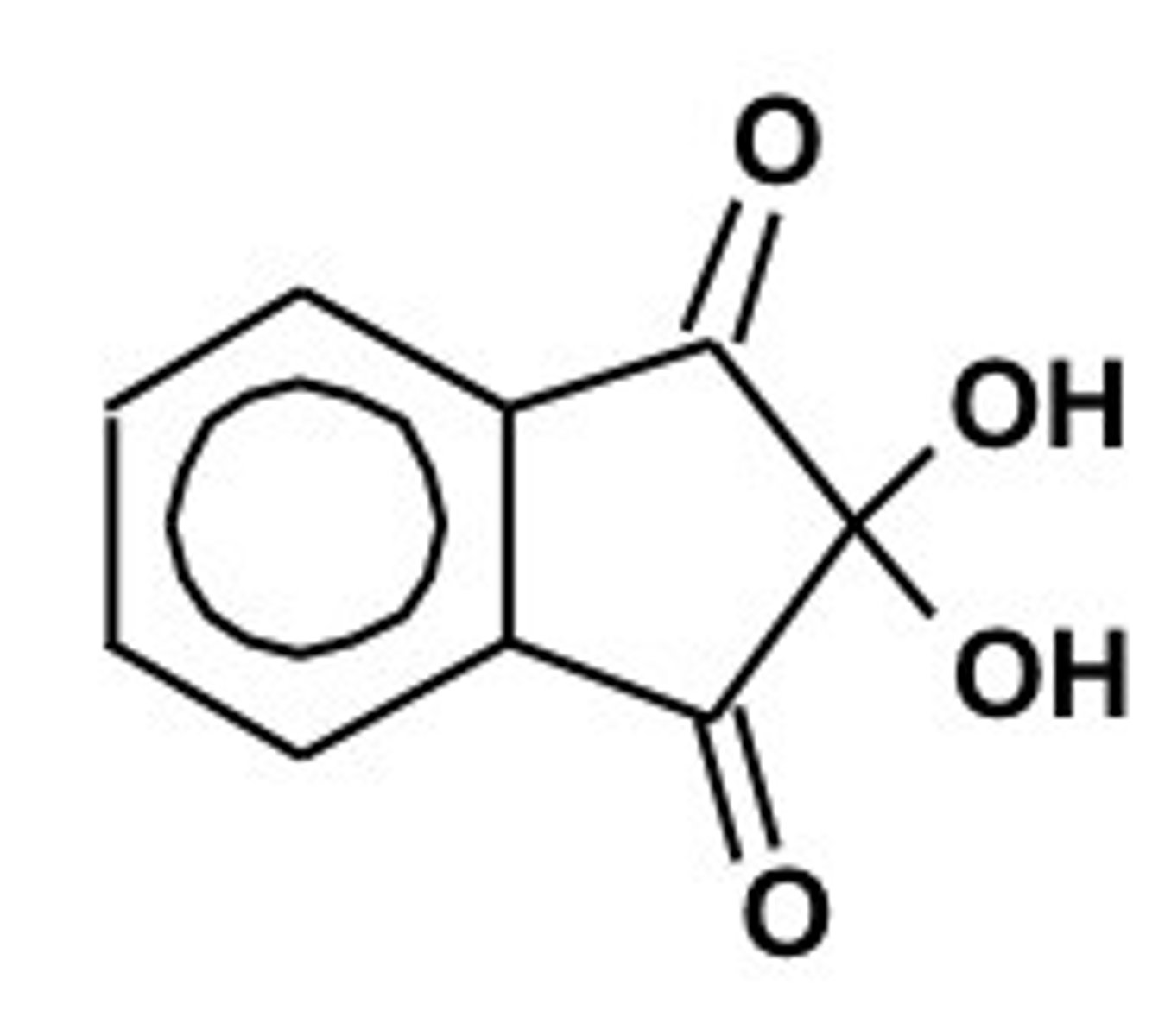 <p>a chemical reagent that reacts with amino acids to form compounds that have conjugated pi systems and have color</p>