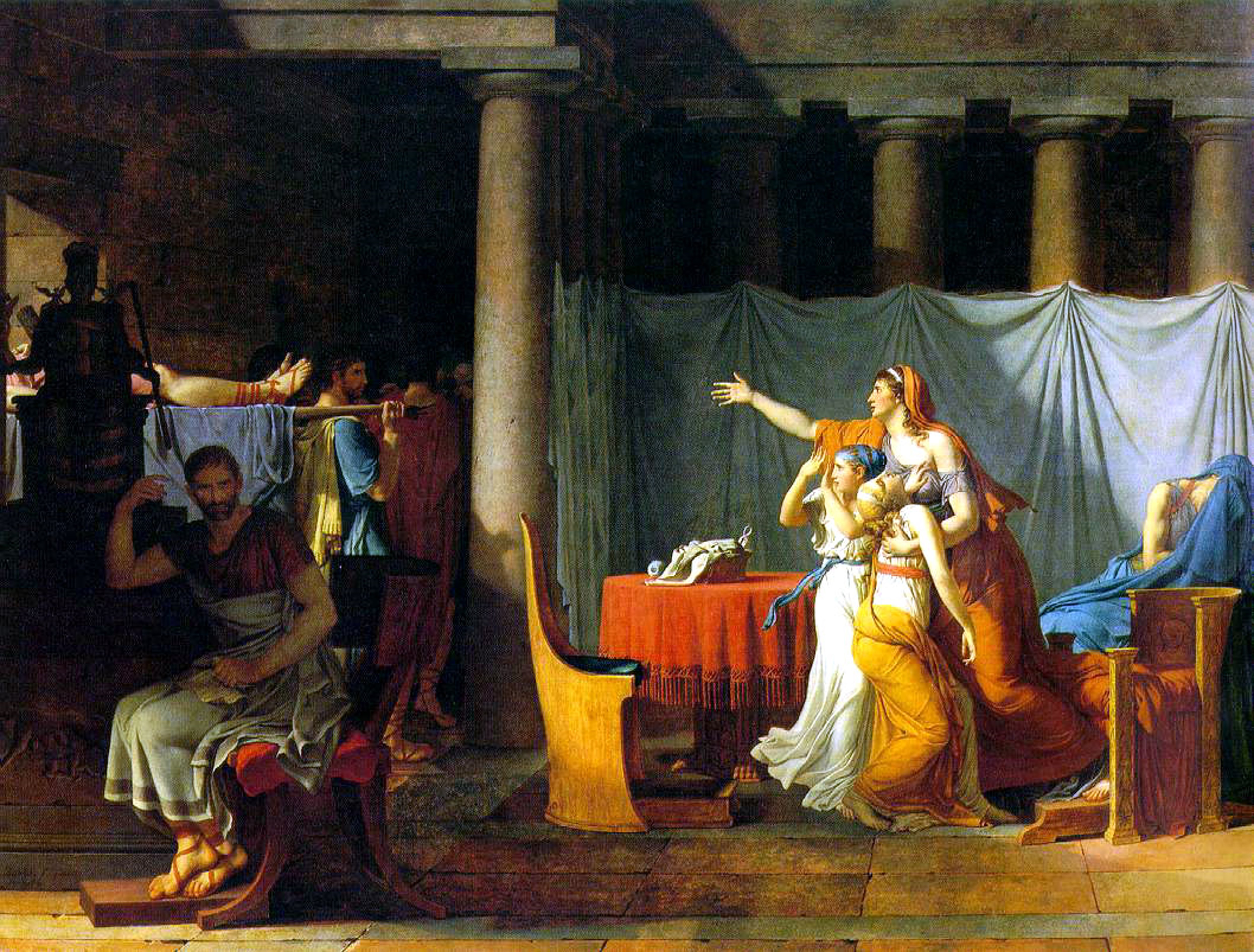 <p>Lictors Returning to Brutus the Bodies of His Sons</p>