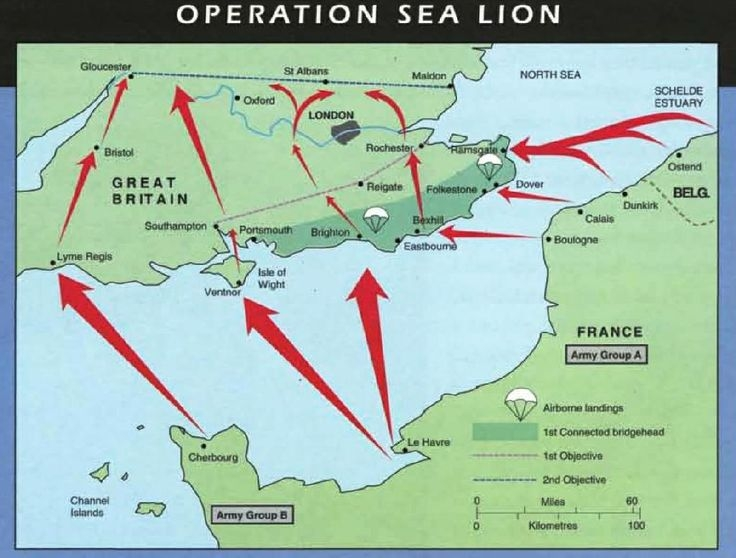 <p>Germany’s planned invasion of Britain in 1940. Never executed due to Luftwaffe’s failure to win air superiority in the Battle of Britain.</p>