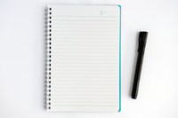 <p>a bound collection of paper pages used for writing, drawing, or taking notes. Notebooks come in various sizes and formats for different purposes. </p>