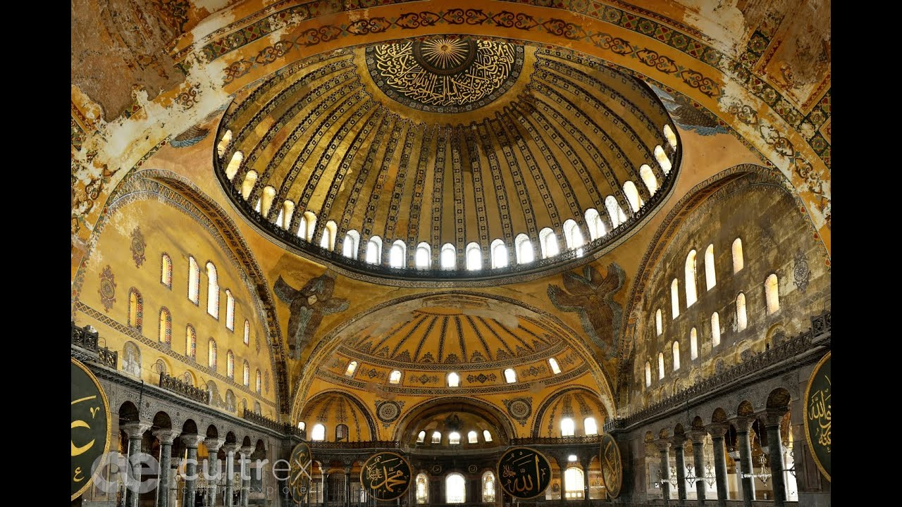 <p>Found in the Church of hagia Sophia. Used to hide heavy stone that supports dome weight. 4 arches made 4 triangles. Gives dome floating, weightless and impossible architecture feeling. Curved Supports. New engineering technique.</p>