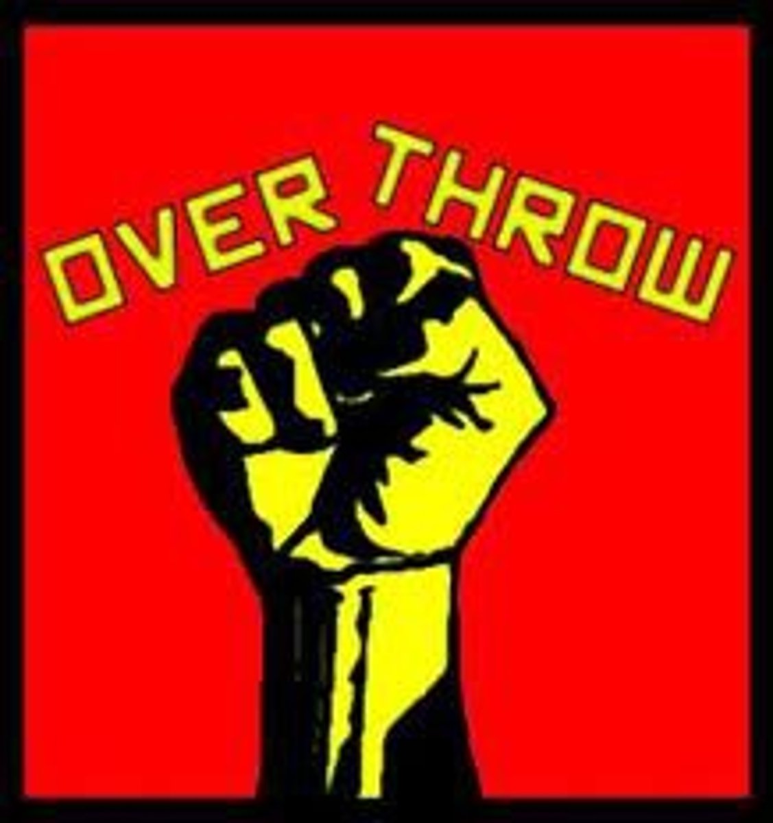 <p>to overthrow</p>
