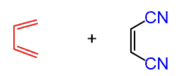 <p>Diels Alders + cis alkene</p>