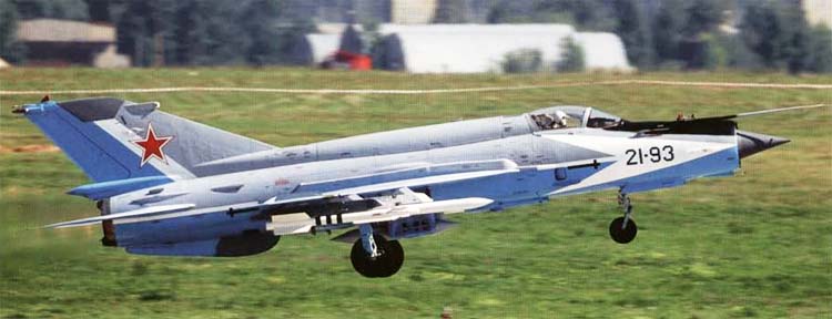 <p>FISHBED, MiG-21, МиГ-21, (Nose intake, Level dorsal spine, single seat)</p>