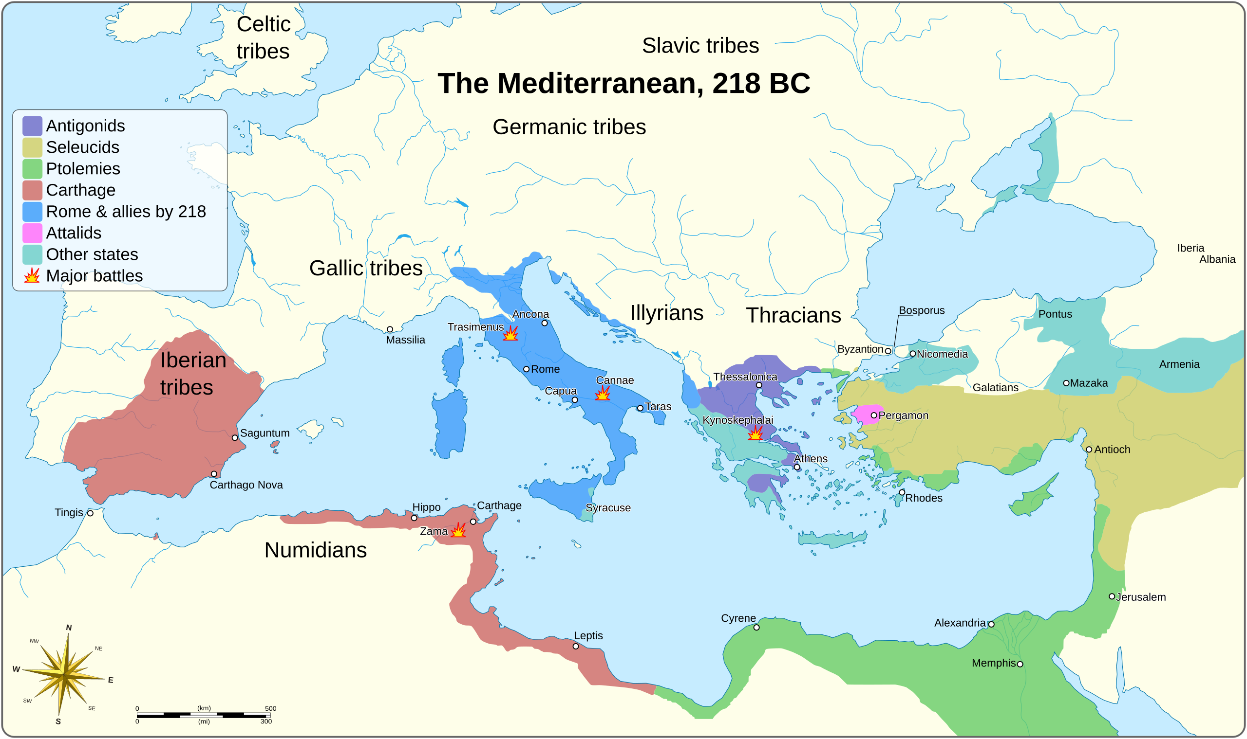 <p>215 BCE - 205 BCE - First Macedonian War (All Facts)</p>