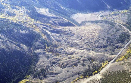 <p>Slow Earth flow</p>
