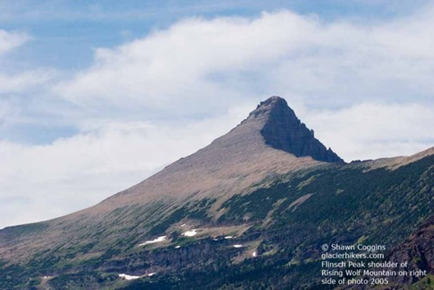 <p>a pyramid shaped peak created by three or more cirques</p>
