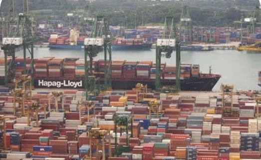 <p>a location where goods are transferred from one mode of transportation to another, facilitating the movement of cargo in trade. These points are crucial for economic activity as they often occur at ports or airports, where shipping containers are transferred between ships, trucks, and trains.</p>