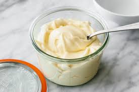 <p>The mayonnaise</p><p>The mayonnaise was on my sandwich</p>
