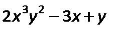 A sum of monomials. Usually terms with higher powers are written first.
