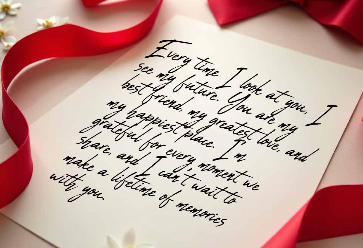 <p>Jimmy Cross asked Tim O’Brian to write a letter to Martha for him in the letter he expressed his never ending love for her and he hoped that she would answer.</p>