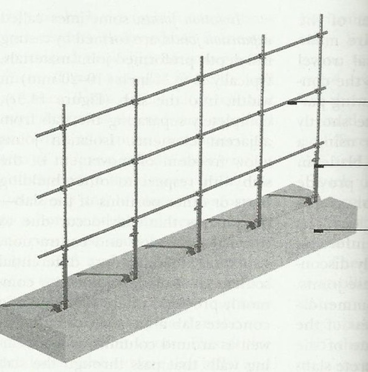 <p>Concrete into which steel reinforcing bars have been embedded to impart tensile strength to the construction.</p>