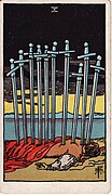 <p>Ten of Swords</p>