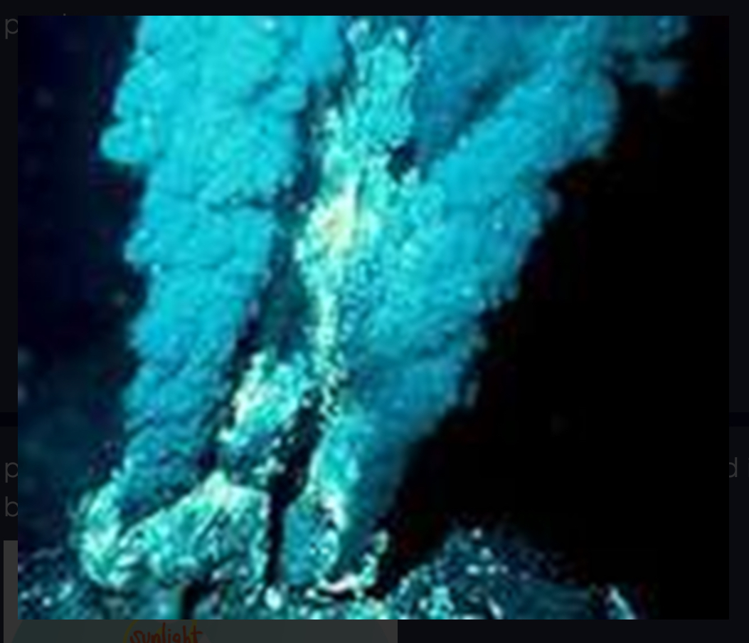 <p>a process where chemicals like sulfur compounds are used as energy sources to produce sugar</p>