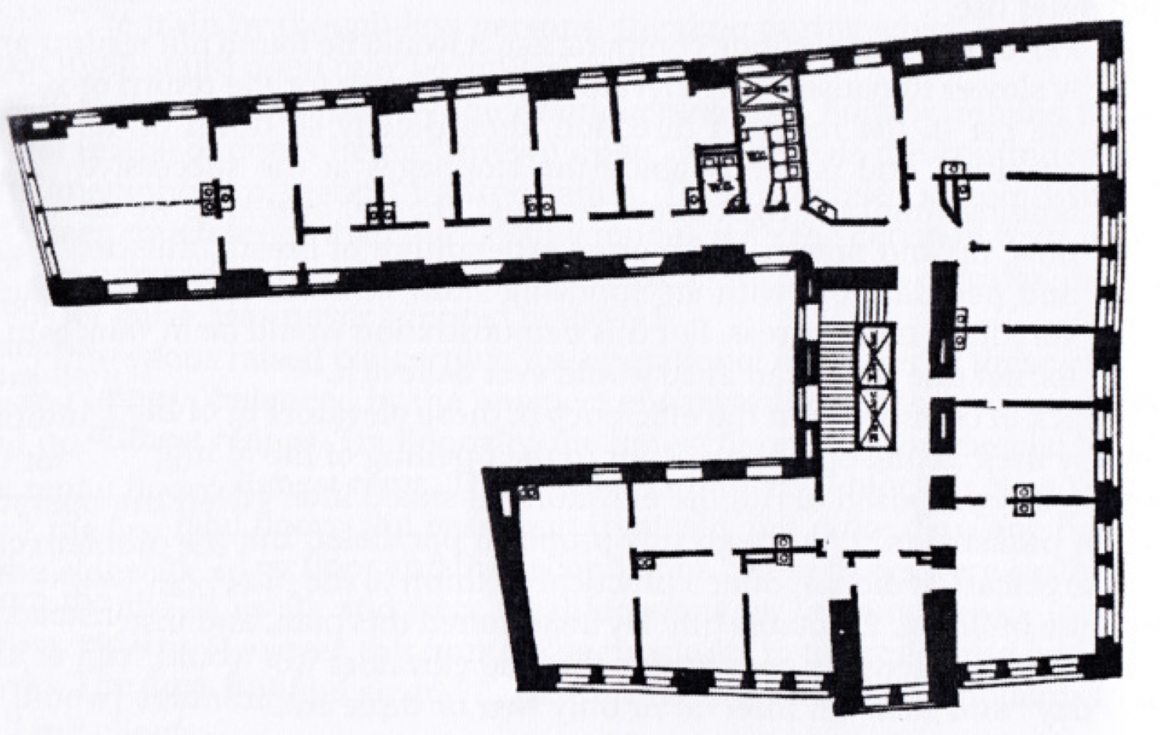 <p><span style="font-family: Arial; font-size: 21px;">(a): New York Tribune Building</span></p><p><span style="font-family: Arial; font-size: 21px;">(b): Richard Morris Hunt</span></p><p><span style="font-family: Arial; font-size: 21px;">(c): New York</span></p><p><span style="font-family: Arial; font-size: 21px;">(d): 1870s</span></p><p><span style="font-family: Arial; font-size: 21px;">(e): n/a</span></p>